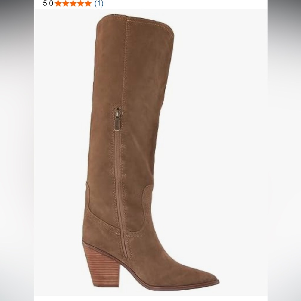 NWT Blondo Women's Wrangle Waterproof Tall Taupe Suede Boots, Size 8 - Picture 5 of 9